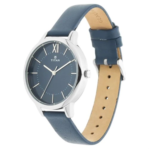 Đồng hồ TITAN 36.5 mm Nữ 2617SL01 Màu Xanh Dương