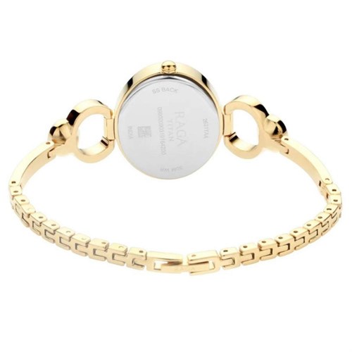 Đồng hồ TITAN 30 mm Nữ 2621YM01 Màu Vàng