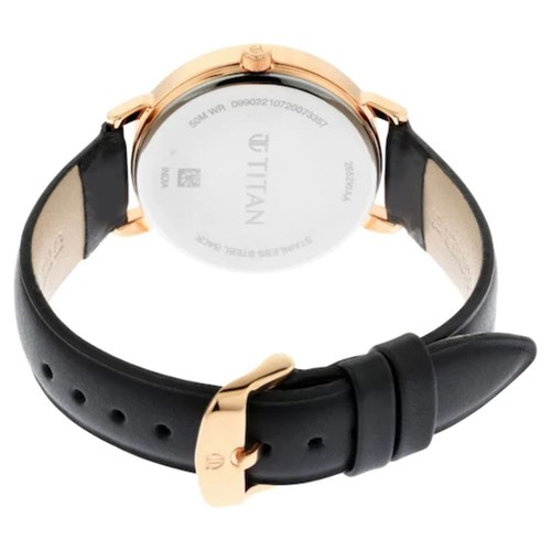 Đồng hồ TITAN 34 mm Nữ 2652WL01 Màu Đen