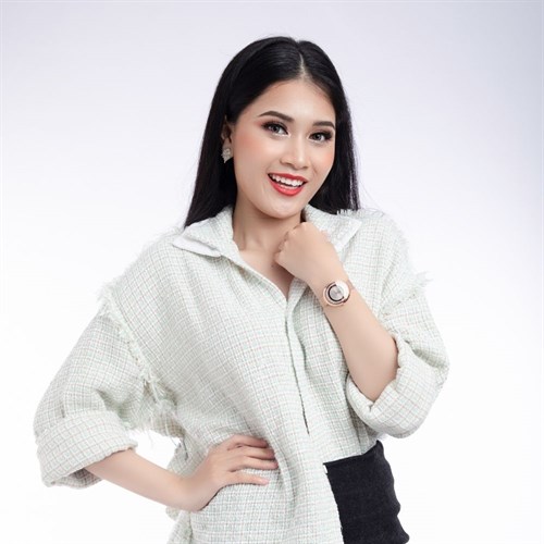 Đồng hồ ADRIATICA 35 mm Nữ A3771.9147QZ Màu Vàng Hồng