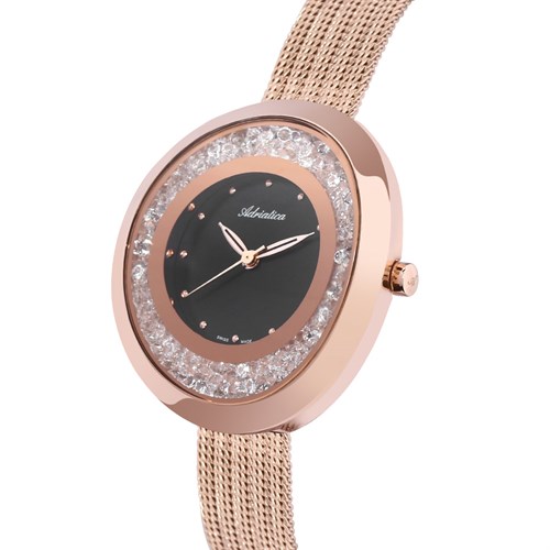 Đồng hồ ADRIATICA 35 mm Nữ A3771.9144QZ Màu Vàng Hồng