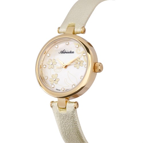 Đồng hồ ADRIATICA 26 mm Nữ A3514.1D4SQ Màu Kem