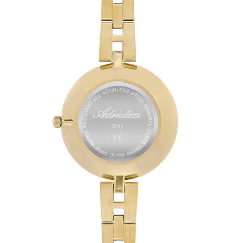 Đồng hồ ADRIATICA 34 mm Nữ A3741.114SQ Màu Vàng