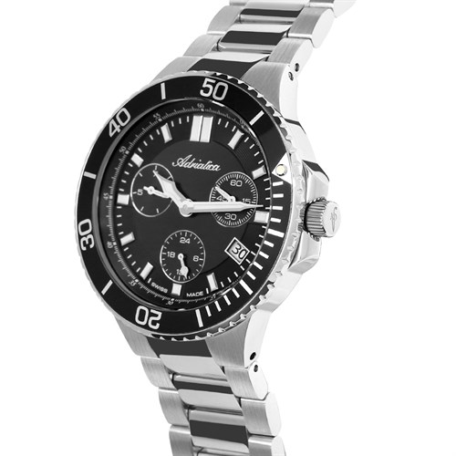 Đồng hồ ADRIATICA 45 mm Nam A8317.5114QF Màu Bạc