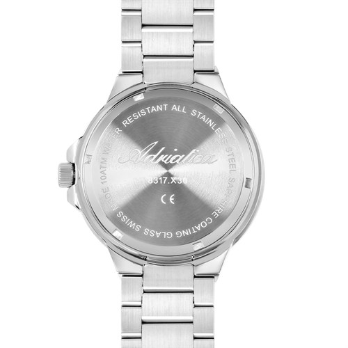 Đồng hồ ADRIATICA 45 mm Nam A8317.5114QF Màu Bạc