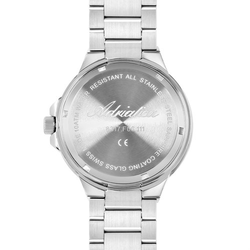Đồng hồ ADRIATICA 45 mm Nam A8317.5115Q Màu Bạc