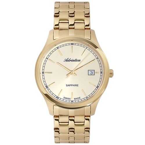 Đồng hồ ADRIATICA 42 mm Nam A8258.1111Q Màu Vàng