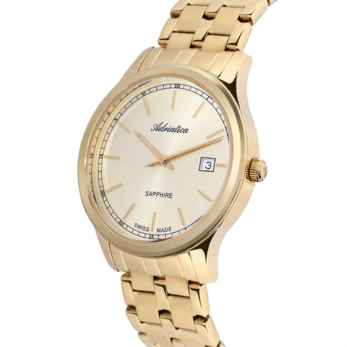 Đồng hồ ADRIATICA 42 mm Nam A8258.1111Q Màu Vàng