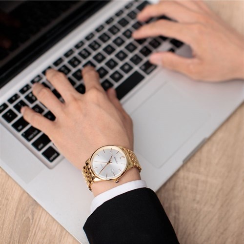 Đồng hồ ADRIATICA 42 mm Nam A8254.1153Q Màu Vàng