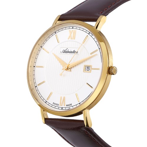Đồng hồ ADRIATICA 41 mm Nam A1294.1263Q Màu Nâu