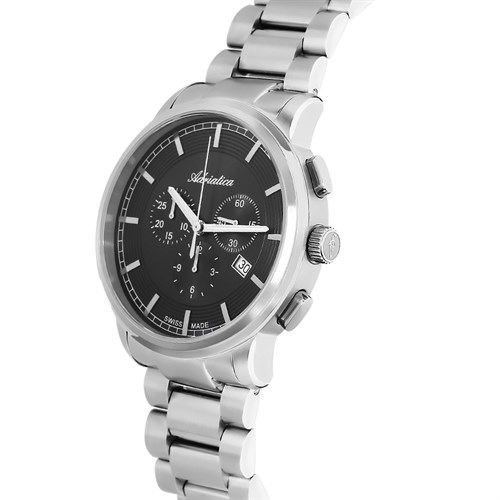 Đồng hồ ADRIATICA 43 mm Nam A8307.5116CH Màu Bạc