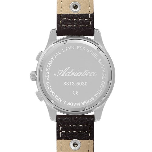 Đồng hồ ADRIATICA 42 mm Nam A8313.5B54CH Màu Nâu