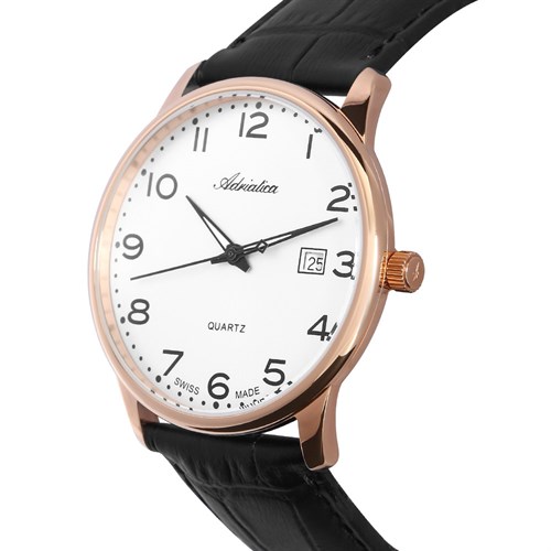 Đồng hồ ADRIATICA 40 mm Nam A8242.9223Q Màu Đen