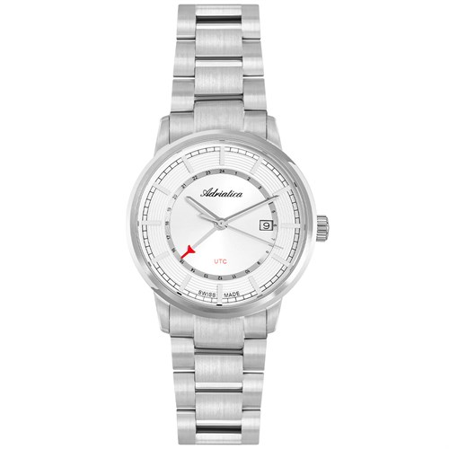 Đồng hồ ADRIATICA 43 mm Nam A8307.5113Q Màu Bạc