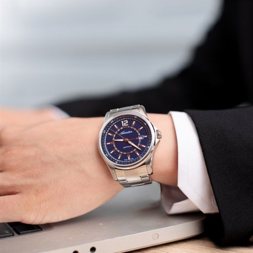 Đồng hồ ADRIATICA 42 mm Nam A8325.5155Q Màu Bạc