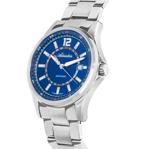 Đồng hồ ADRIATICA 42 mm Nam A8325.5155Q Màu Bạc