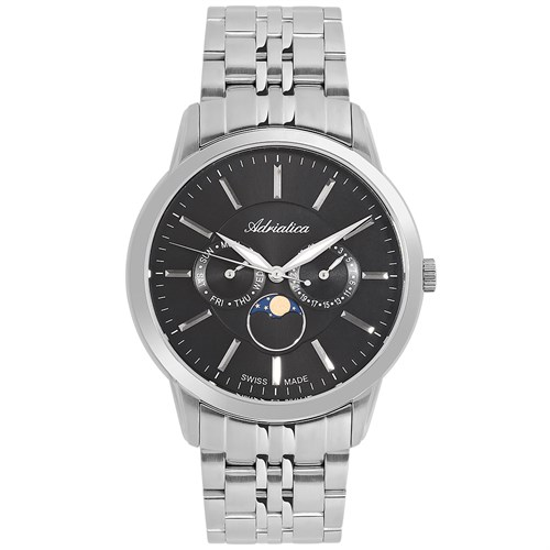 Đồng hồ ADRIATICA 42 mm Nam A8306.5114QF Màu Bạc