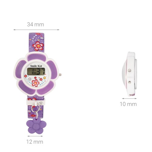 Đồng hồ SMILE KID 34 mm Trẻ em SL091-01 Màu Tím