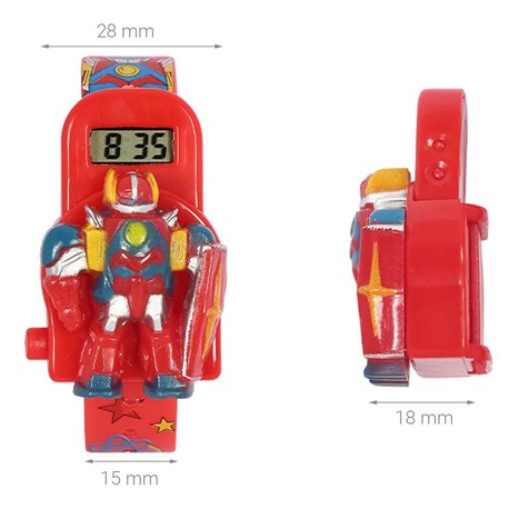 Đồng hồ SMILE KID 28 x 33 mm Trẻ em SL089-03 Màu Đỏ