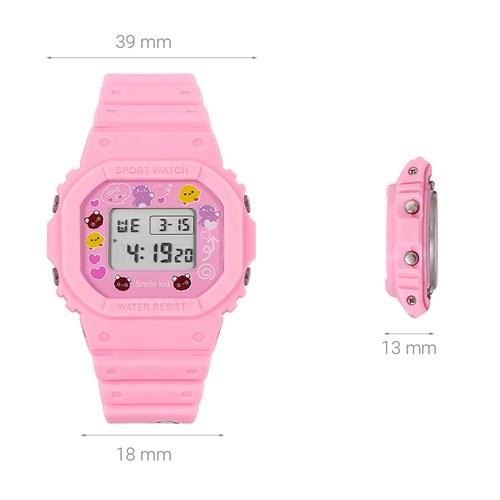 Đồng hồ SMILE KID 39 x 43 mm Trẻ em SL090-02 Màu Hồng