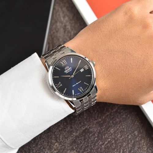 Đồng hồ ORIENT 41.6 mm Nam RA-AC0F09L10B Màu Bạc