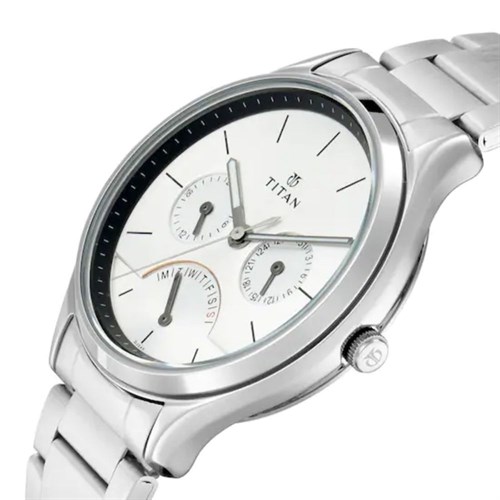 Đồng hồ TITAN 42 mm Nam 1803SM01 Màu Bạc