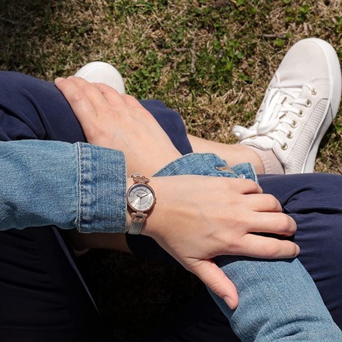 Đồng hồ ANNE KLEIN 26 mm Nữ 10/9442RGTP Màu Xám