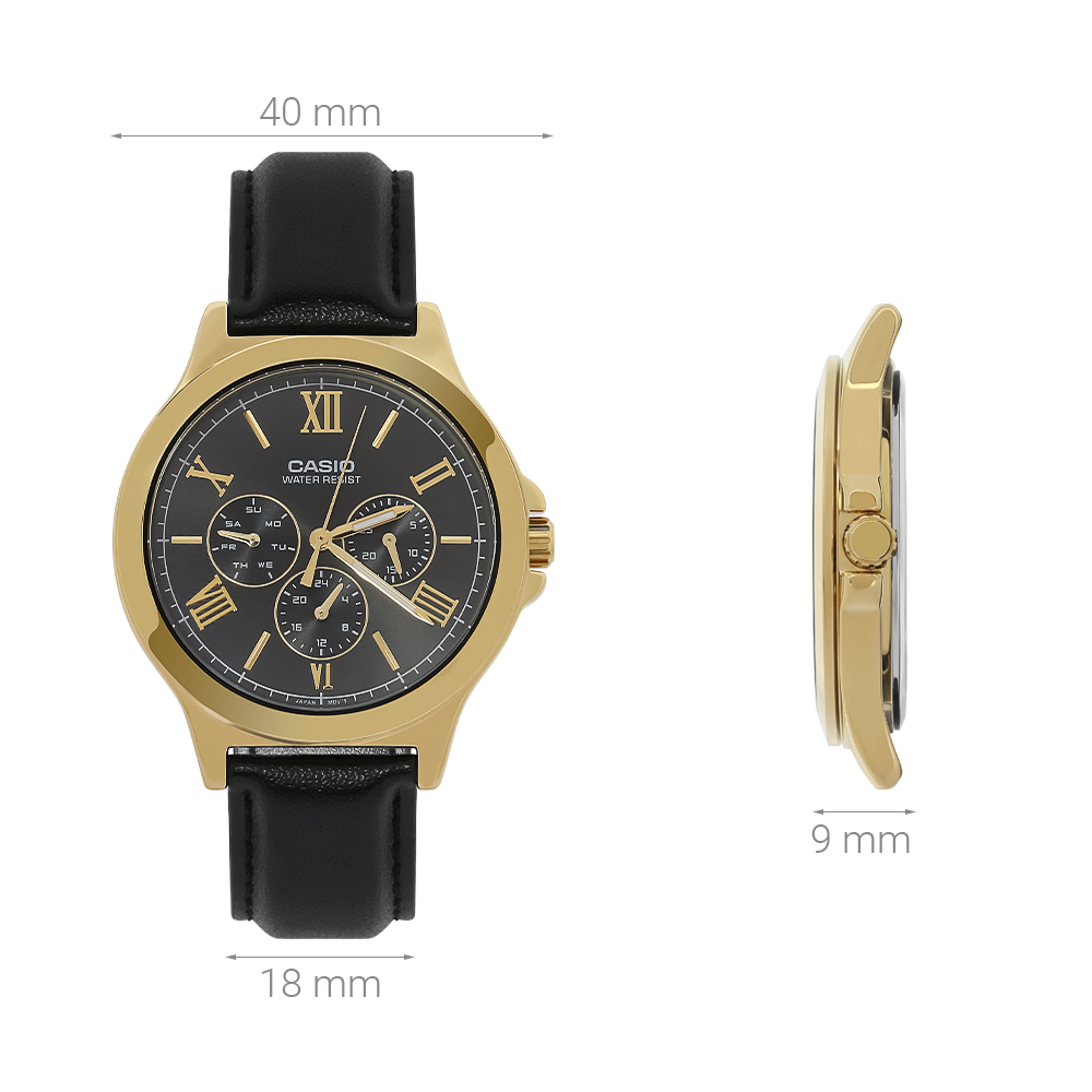 Đồng hồ CASIO 40 mm Nam MTP-V300GL-1AUDF - 6