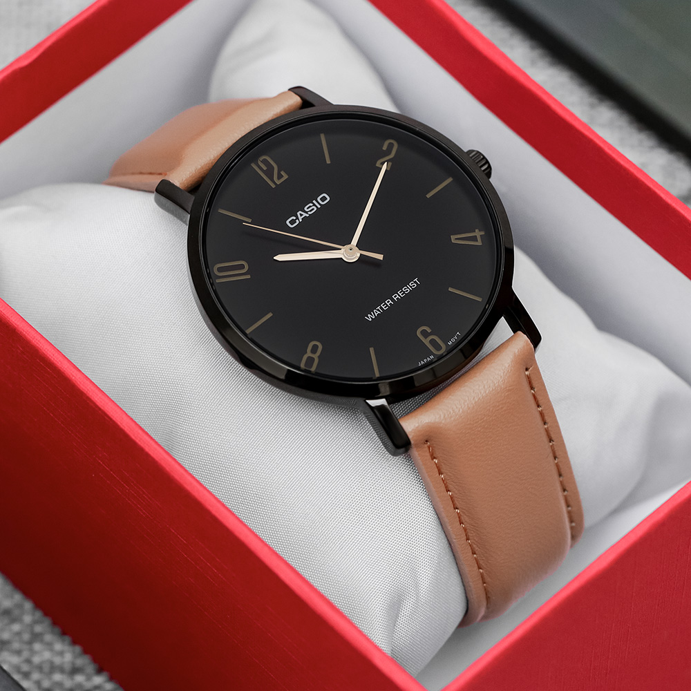 Đồng hồ CASIO 40 mm Nam MTP-VT01BL-5BUDF