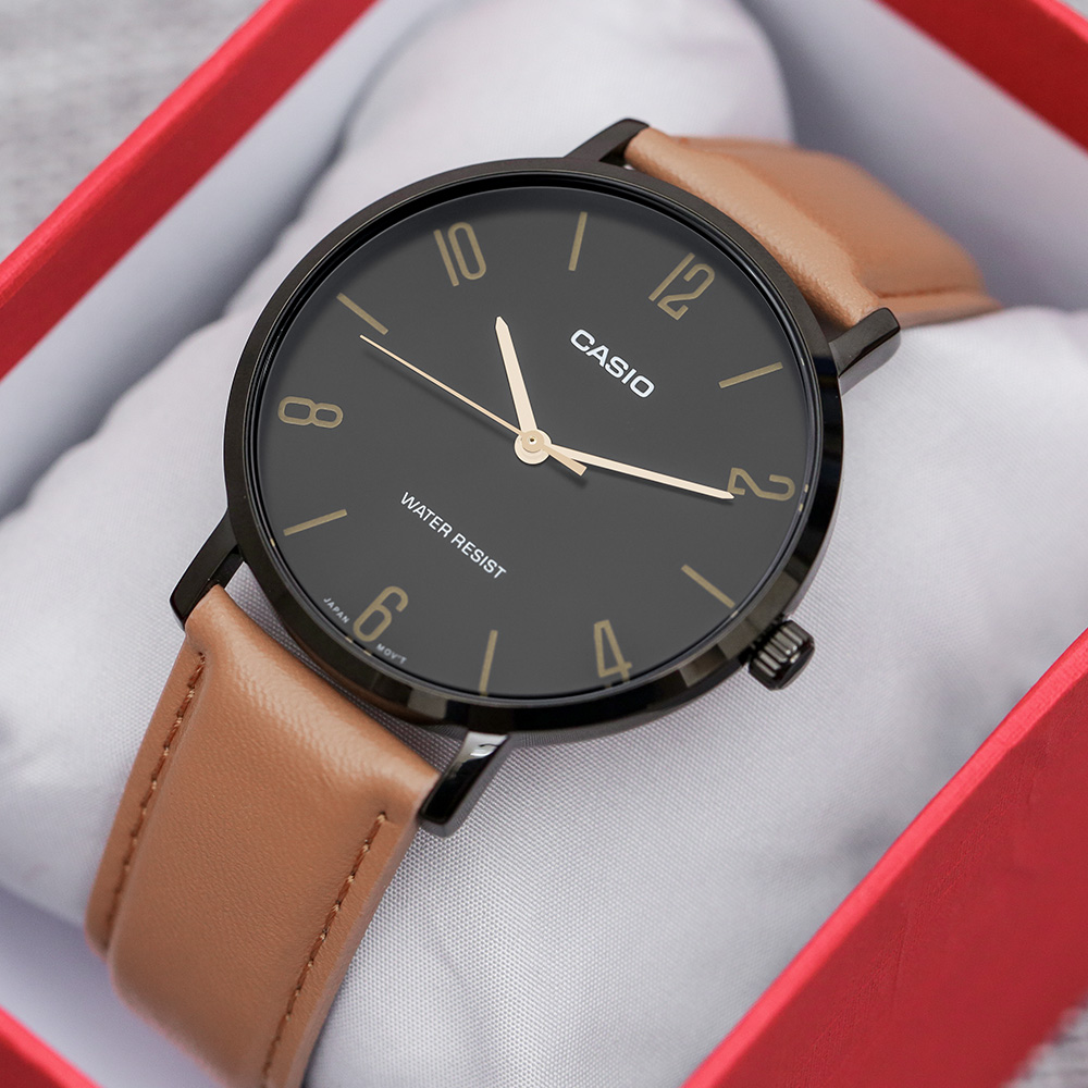 Đồng hồ CASIO 40 mm Nam MTP-VT01BL-5BUDF