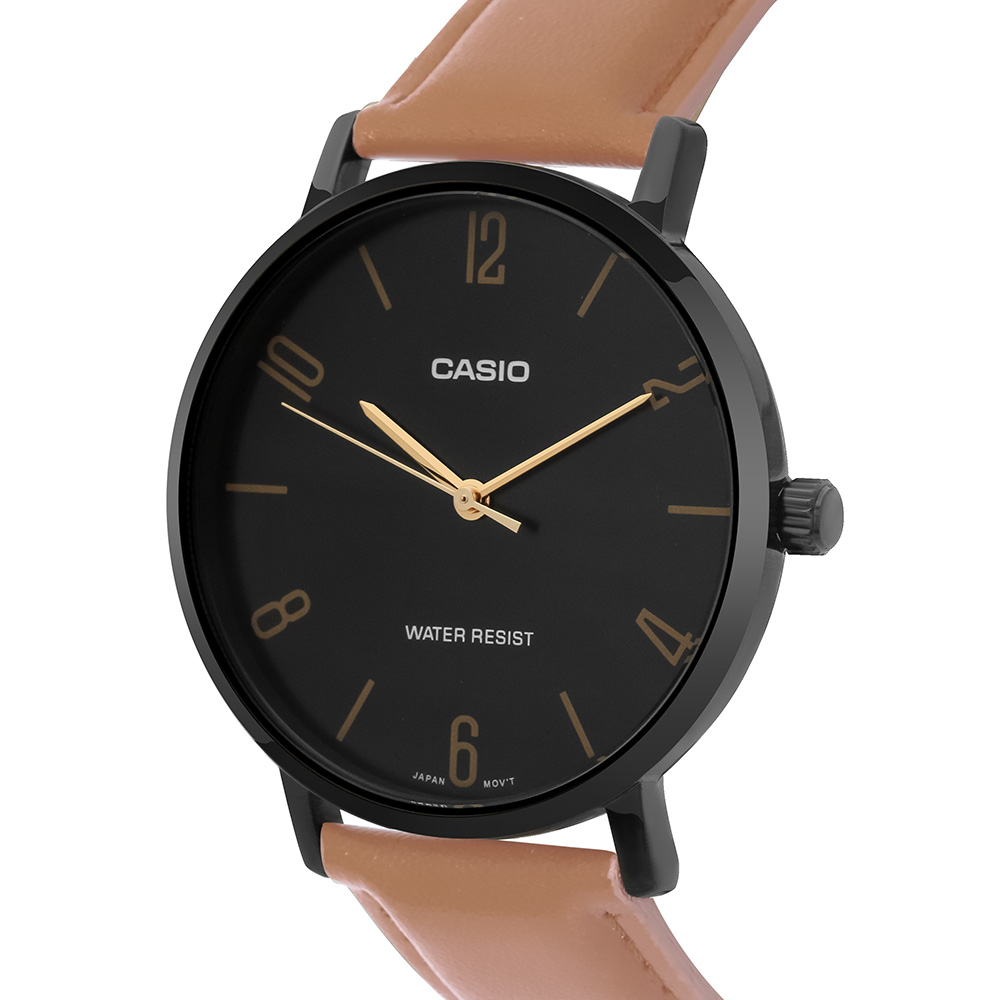 Đồng hồ CASIO Timeless 40 mm Nam MTP-VT01BL-5BUDF Màu Nâu