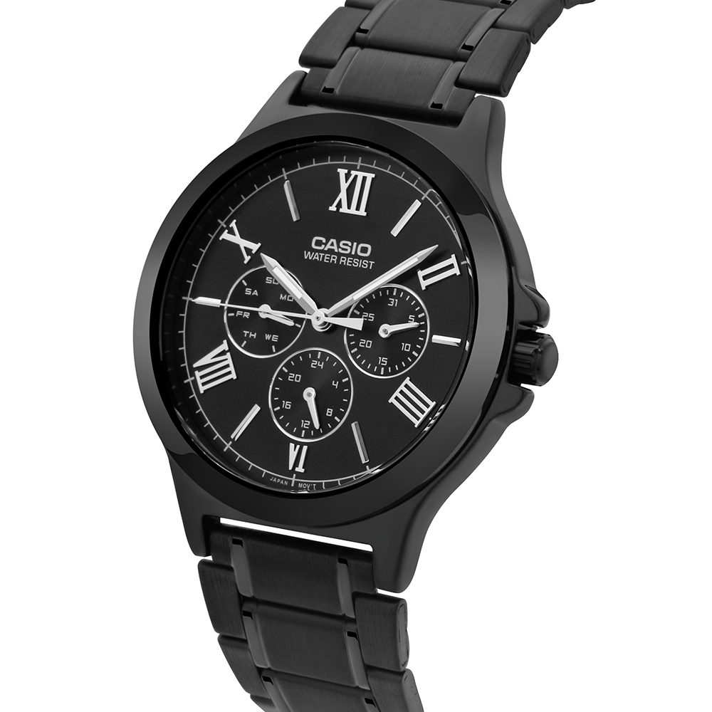 Đồng hồ CASIO Timeless 41.5 mm Nam MTP-V300B-1AUDF Màu Đen