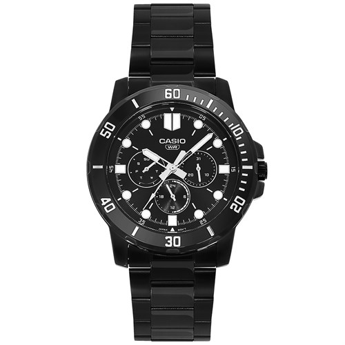 Đồng hồ CASIO Timeless 43 mm Nam MTP-VD300B-1EUDF Màu Đen