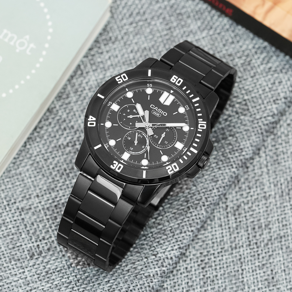 Đồng hồ CASIO Timeless 43 mm Nam MTP-VD300B-1EUDF