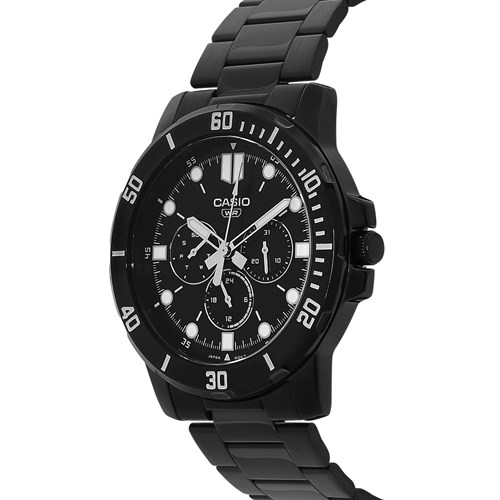 Đồng hồ CASIO Timeless 43 mm Nam MTP-VD300B-1EUDF Màu Đen