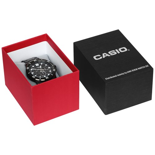 Đồng hồ CASIO Timeless 43 mm Nam MTP-VD300B-1EUDF Màu Đen
