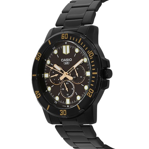 Đồng hồ CASIO 43 mm Nam MTP-VD300B-5EUDF Màu Đen