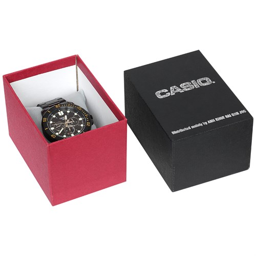 Đồng hồ CASIO 43 mm Nam MTP-VD300B-5EUDF Màu Đen
