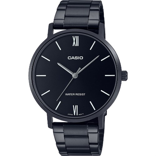Đồng hồ CASIO 40 mm Nam MTP-VT01B-1BUDF Màu Đen