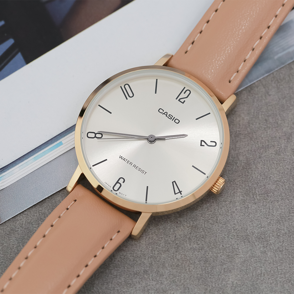 Đồng hồ CASIO 34 mm Nữ LTP-VT01GL-9B2UDF