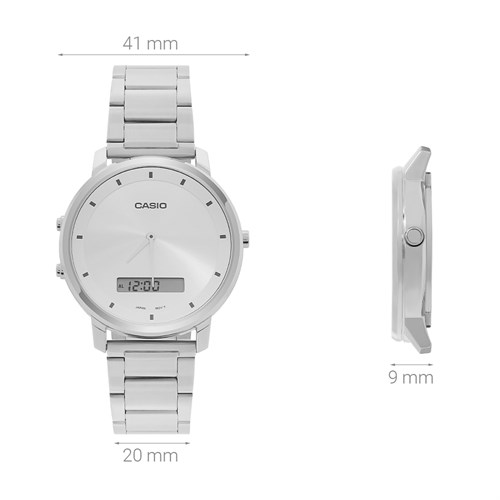 Đồng hồ CASIO 41 mm Nam MTP-B200D-7EDF Màu Bạc