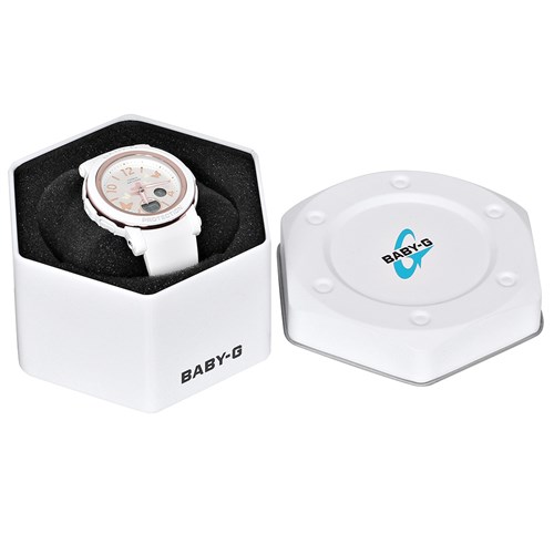 Đồng hồ BABY-G BGA-290 40 mm Nữ BGA-290BD-7ADR Màu Trắng