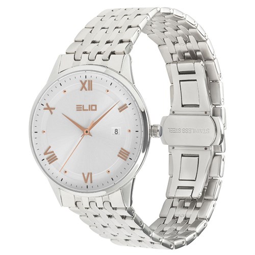 Đồng hồ ELIO 42 mm Nam EC001-01 Màu Bạc