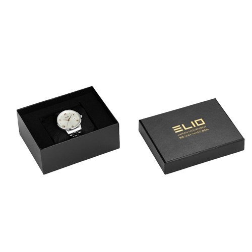 Đồng hồ ELIO 42 mm Nam EC001-01 Màu Bạc