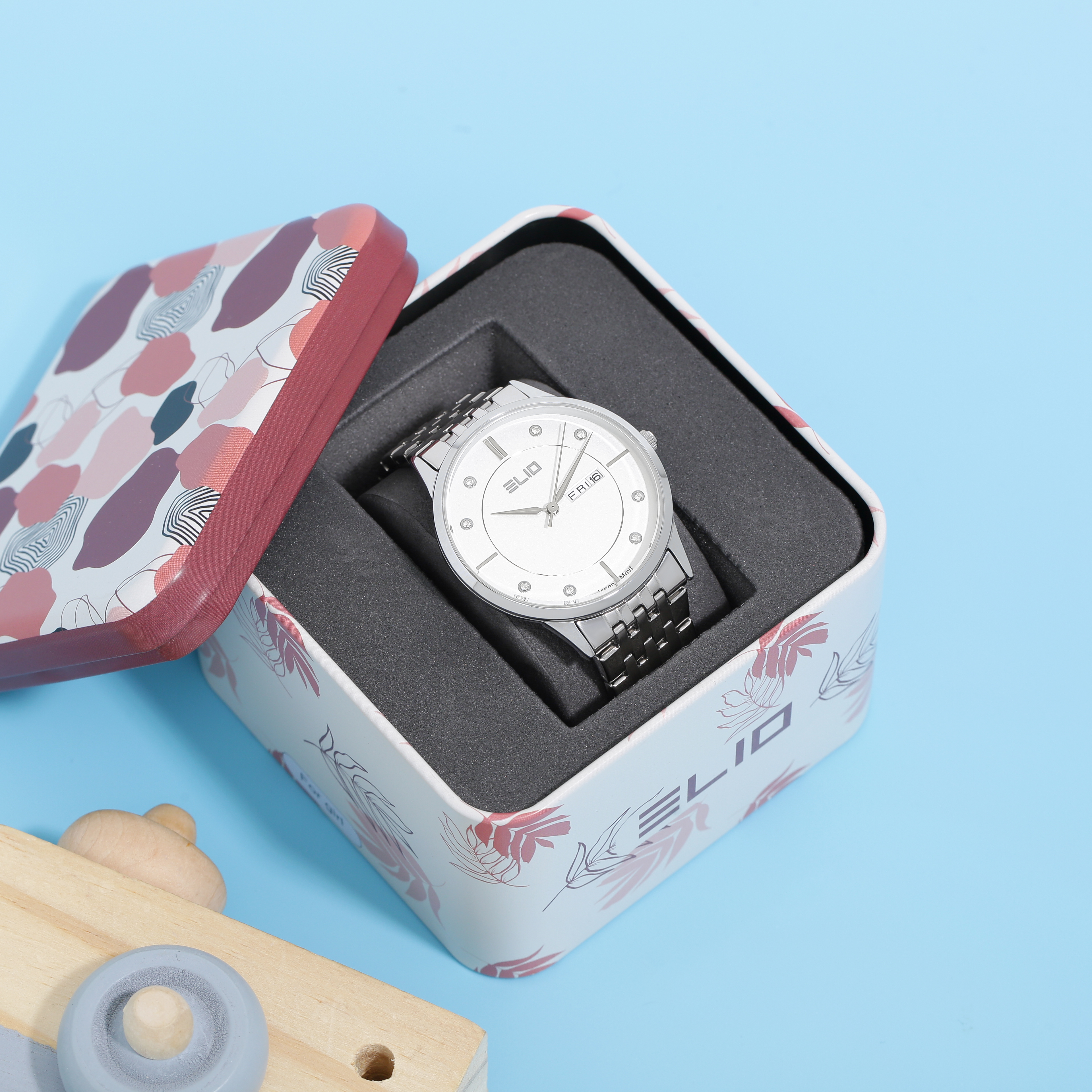 Đồng hồ ELIO 39 mm Nam EC003-01