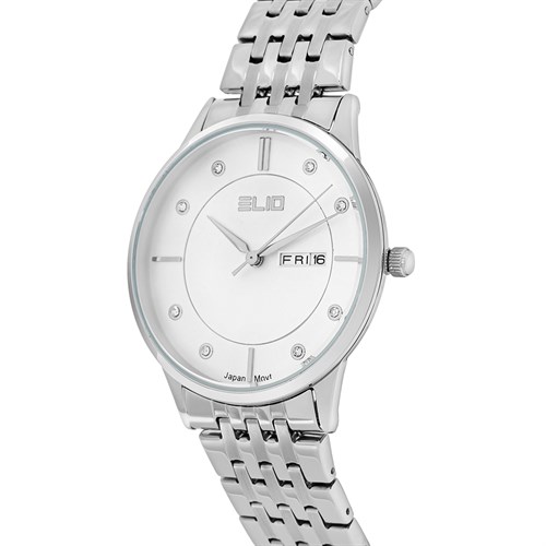 Đồng hồ ELIO 39 mm Nam EC003-01 Màu Bạc