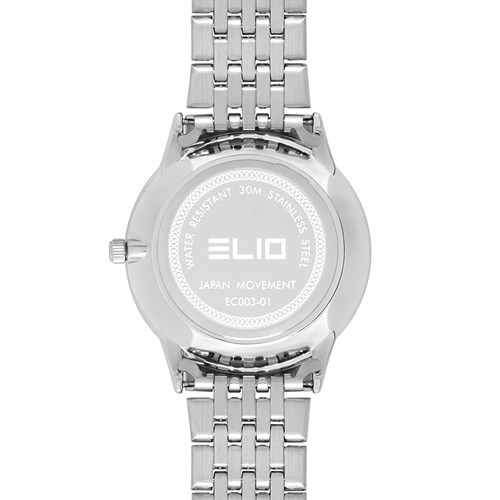 Đồng hồ ELIO 39 mm Nam EC003-01 Màu Bạc