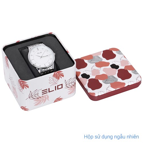 Đồng hồ ELIO 39 mm Nam EC003-01 Màu Bạc