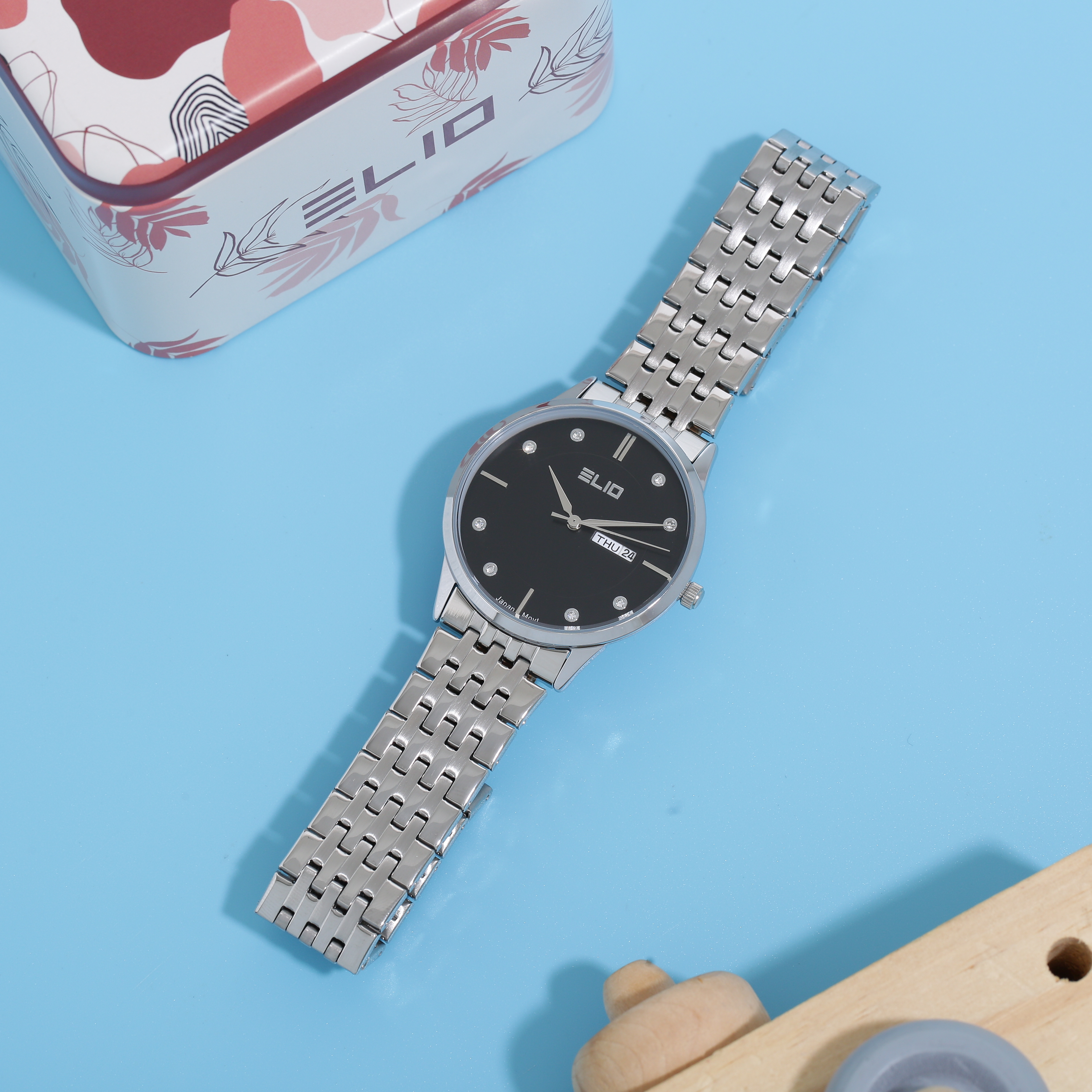 Đồng hồ ELIO 39 mm Nam EC004-01