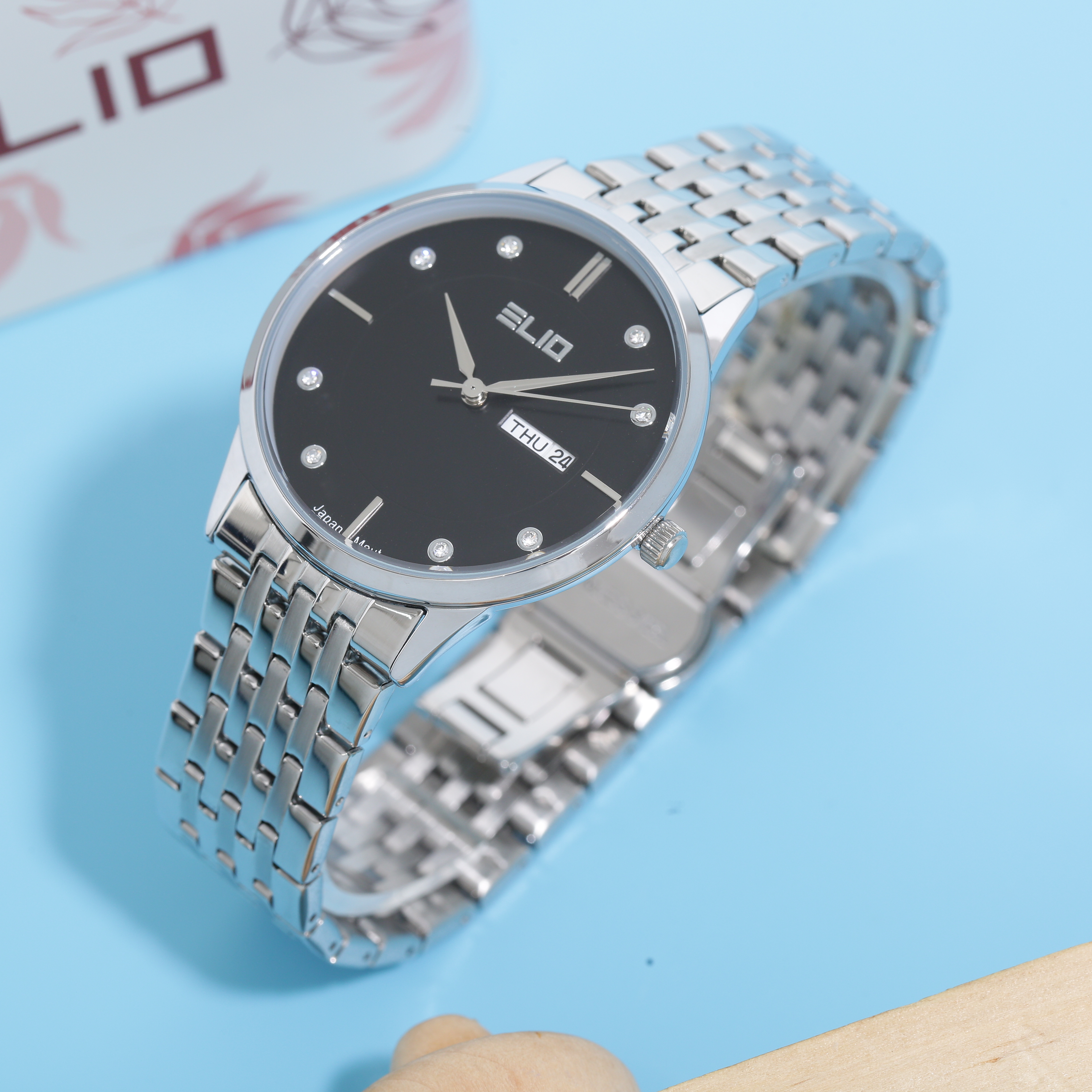 Đồng hồ ELIO 39 mm Nam EC004-01